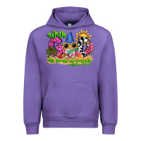 Tulip with god all things are possible summer Urban Hoodie - CowhideDigitalArt