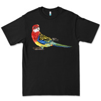 Black Rosella Bird Premium Tee - LillyAllenDesigns
