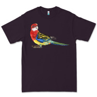 Plum Rosella Bird Premium Tee - LillyAllenDesigns