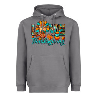 Storm Love Thanksgiving Gobble And Frappe Heavyweight Hoodie - FaDigitalArtStudio