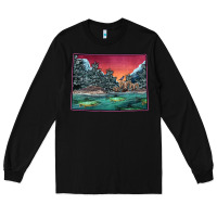 Black Colorado Scenery Map Long Sleeve Tee - Bettercallsaul