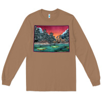 Toasted Coconut Colorado Scenery Map Long Sleeve Tee - Bettercallsaul