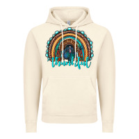 Vintage Artic western thanksgiving rainbow with turkey Vintage Hoodie - RanaPortraitStore