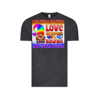Vintage Black LGBTQ+ Love Gnomes No Bounds Tumbler Vintage Tee - BundleAndBundleShop