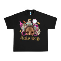 Hair Boss Afro Messy Bun With Money Bbs Urban Heavy Tee | Teevron