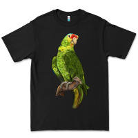 Black New Zealand Paraket Parrot Premium Tee - LillyAllenDesigns