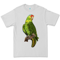 Dove Grey New Zealand Paraket Parrot Premium Tee - LillyAllenDesigns