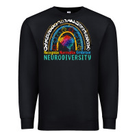 Black Recognize normalize embrace neurodiversity Autism Premium Sweatshirt - FaDigitalArtStudio