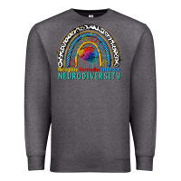 Charcoal Heather Recognize normalize embrace neurodiversity Autism Premium Sweatshirt - FaDigitalArtStudio