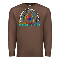 Chestnut Recognize normalize embrace neurodiversity Autism Premium Sweatshirt - FaDigitalArtStudio