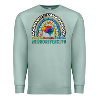 Seafoam Recognize normalize embrace neurodiversity Autism Premium Sweatshirt - FaDigitalArtStudio