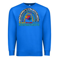 True Royal Recognize normalize embrace neurodiversity Autism Premium Sweatshirt - FaDigitalArtStudio