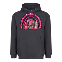 Smoke breast cancer rainbow gnomes Heavyweight Hoodie - FaDigitalArtStudio