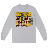 Moon Dust American Softball Dad Long Sleeve Tee - Bettercallsaul