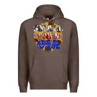 Coffee small town usa Premium Hoodie - JahusDesignShop