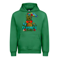 Emerald Summer Urban Hoodie - CowhideDigitalArt