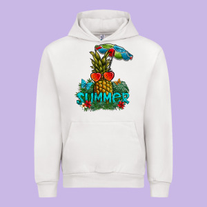 Summer Urban Hoodie Designed By Cowhidedigitalart