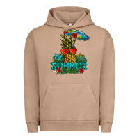 Pigment Burro Summer Urban Hoodie - CowhideDigitalArt