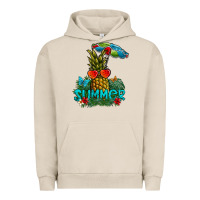 Pigment French Oak Summer Urban Hoodie - CowhideDigitalArt