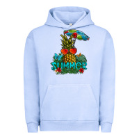 Pigment Grape Ice Summer Urban Hoodie - CowhideDigitalArt