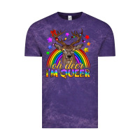 Lgbtq+ Oh Deer I'm Queer Vintage Tee | Teevron