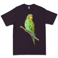 Plum Budgeriar Bird Parrot Premium Tee - LillyAllenDesigns