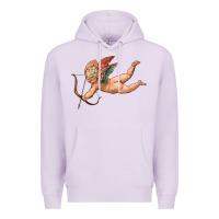Lilac cupid olivia Premium Hoodie - OliviaCreatesArt
