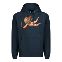 Navy cupid olivia Premium Hoodie - OliviaCreatesArt
