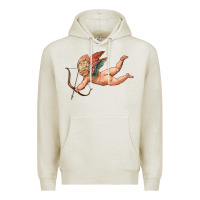 Oatmeal Heather cupid olivia Premium Hoodie - OliviaCreatesArt