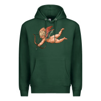 Sports Green cupid olivia Premium Hoodie - OliviaCreatesArt