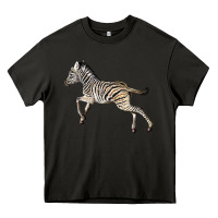 Asphalt Baby Zebra Heavy Core Tee - LillyAllenDesigns