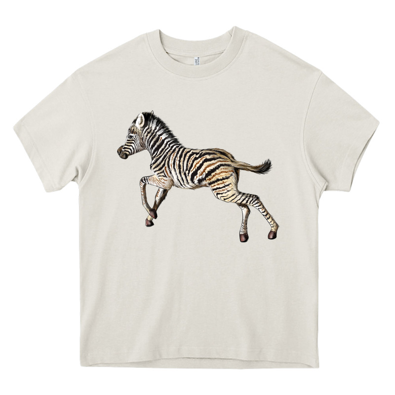 Baby Zebra Heavy Core Tee by LillyAllenDesigns | Teevron