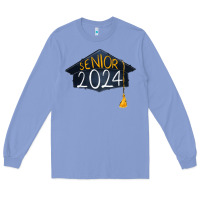 Colony Blue senior 2024 graduation Long Sleeve Tee - RanaPortraitStore