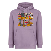 Lavender Western Nurse Life Heavyweight Hoodie - FaDigitalArtStudio
