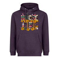 Plum Western Nurse Life Heavyweight Hoodie - FaDigitalArtStudio
