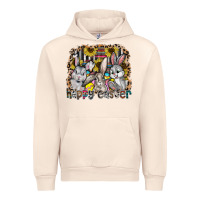 Sandshell Happy Easter Urban Hoodie - CowhideDigitalArt