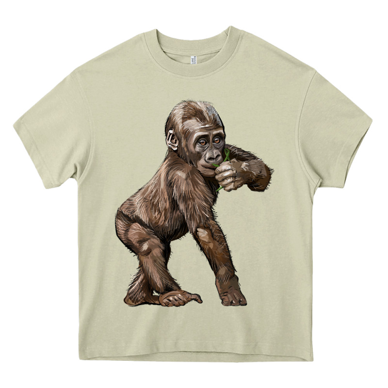 Baby Gorilla Heavy Core Tee by LillyAllenDesigns | Teevron