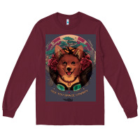 Burgundy See You Space Cowboy Long Sleeve Tee - Bettercallsaul