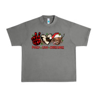 Tornado peace love christmas Urban Heavy Tee - JahusDesignShop