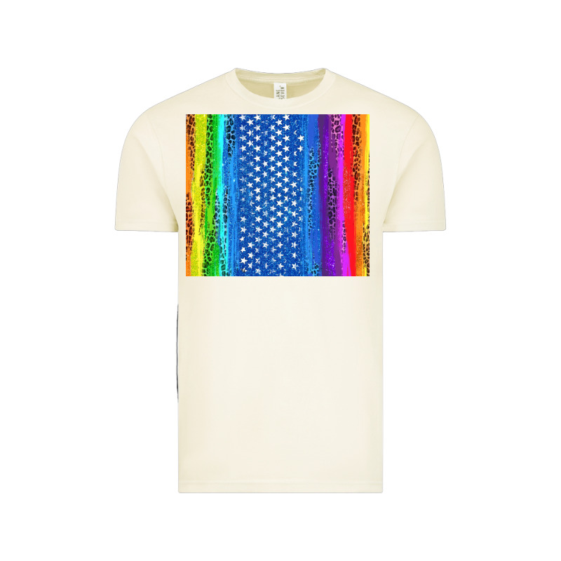 Lgbtq+ Pride American Flag Tumbler Vintage Tee by BundleAndBundleShop | Teevron