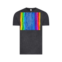 Vintage Black LGBTQ+ Pride American Flag Tumbler Vintage Tee - BundleAndBundleShop