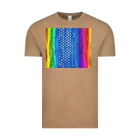 Vintage Coffee LGBTQ+ Pride American Flag Tumbler Vintage Tee - BundleAndBundleShop