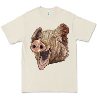 Bone american yorkshire pig face Premium Tee - LillyAllenDesigns