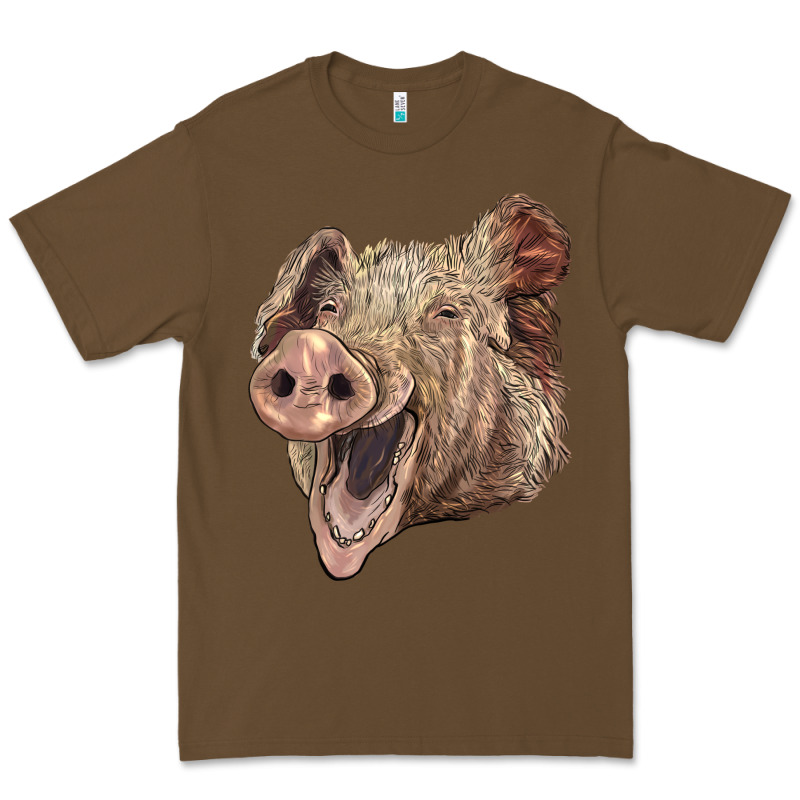 American Yorkshire Pig Face Premium Tee by LillyAllenDesigns | Teevron