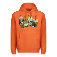 Carrot us army coffee cups Premium Hoodie - OliviaCreatesArt