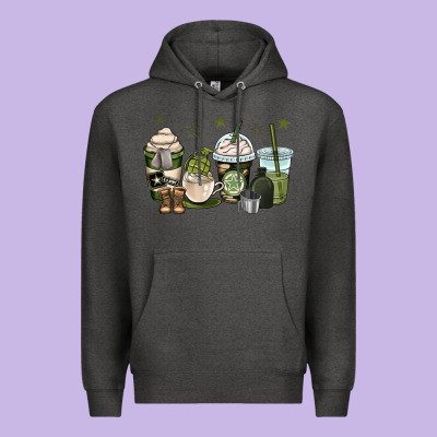 Us Army Coffee Cups Premium Hoodie Designed By Oliviacreatesart