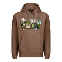Chestnut us army coffee cups Premium Hoodie - OliviaCreatesArt