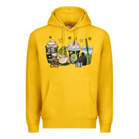 Lemon us army coffee cups Premium Hoodie - OliviaCreatesArt