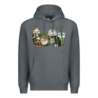 Rock us army coffee cups Premium Hoodie - OliviaCreatesArt