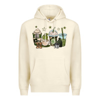 Sandshell us army coffee cups Premium Hoodie - OliviaCreatesArt